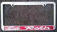 Ed Roth license plate Frame