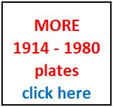 1963 California License Plates