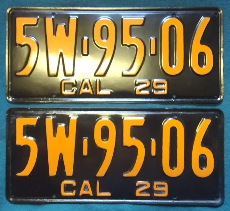 Old license plates discount for sale